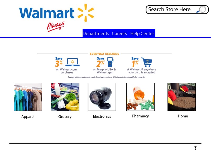 Wal-Mart Redesign Kiosk